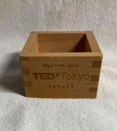 【TEDxTokyo 2013】酒升・当日来場者のみに配布された非売品ノベルティ