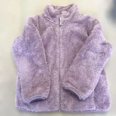 UNIQLO フリースジャケット 120 ラベンダー