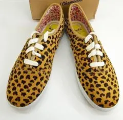 Keds/ケッズ レオパード柄 ローカット スニーカー WH35519/9.5のサムネイル