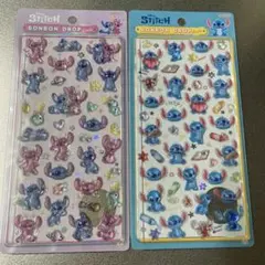 ボンボンドロップシール　スティッチ　エンジェル　ディズニー