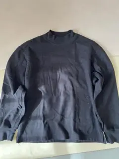 UNIQLO U ブラック モックネック