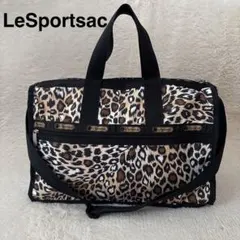 LeSportsac レスポートサック　レオパード　2way ボストンバッグ