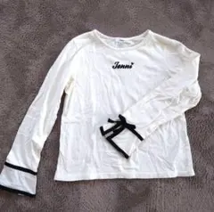 Jenni アイボリー 長袖シャツ