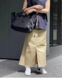 Spick & Span スピックアンドスパン　コットンロングスカート