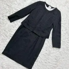 【2175】 ✨美品✨　OPAQUE.CLIP セレモニースーツ　ノーカラー