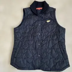 美品　BEAMS GOLF レディースベスト　サイズL カラー黒