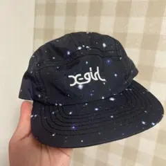 X-girl キャップ 宇宙柄