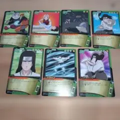 NARUTO　ナルト疾風伝 カードゲーム 術伝 レアカード７枚セット③
