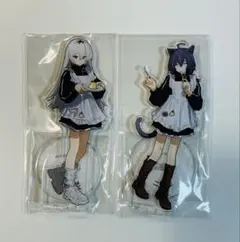 ガールズメイドプディング アクリルキーホルダー にこみ - メルカリ
