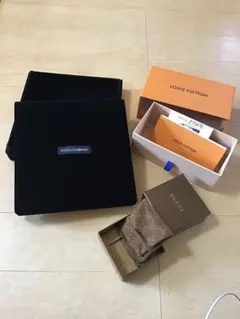 ブランド　空き箱3点