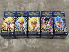 【全種５個セット】ドラゴンボール　ドッカンバトル5周年 ワーコレ