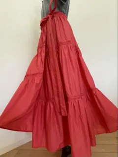 Merlette マーレット パープルネイビー ロングワンピース ロンハーマン