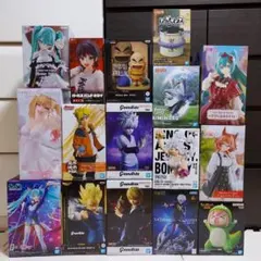 プライズフィギュアまとめ売り　16点　クラピカ　キルア　魔人ベジータ　五条悟等