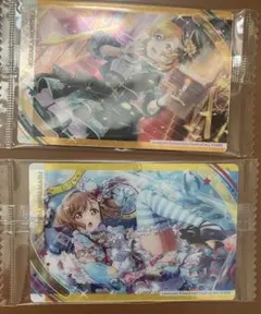 ラブライブ　オールスターズ　ウエハース　花丸　穂乃果