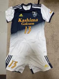 鹿島学園 サッカー ユニフォーム 上下セット 糸のほつれ無し 全然