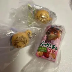 パックンチョ ミニチュアチャーム ズートピア 3点セット