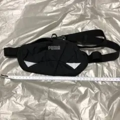 PUMA メッシュウエストバッグ ブラック　ランニング