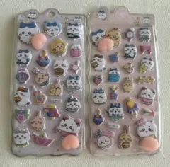 ❤＊ちいかわ・おしりシール・ぷくぷくシール・ハチワレ・うさぎ・2枚セット・新品