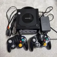 ゲームキューブ 本体 ブラック コントローラー2個付き