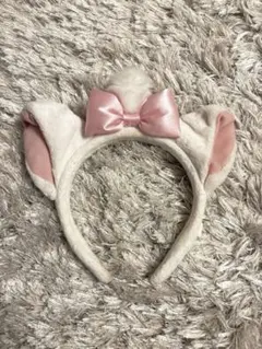 マリーちゃんカチューシャ ホワイト・ピンク