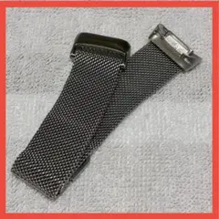 fitbit charge5/charge6 交換バンド シルバーメタル