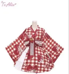 ToAlice いちご姫浴衣セット 赤 To Alice いちご姫浴衣セット C5130 - メルカリ