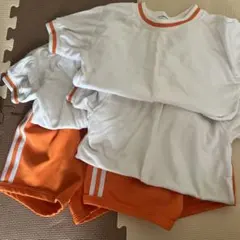 保育園オレンジ　幼稚園　オレンジ　110 120 130 5着セット