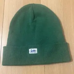 Lee ニット帽 ビーニー ネイビー