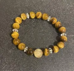 ルチル　タイガーアイ　ブレスレット