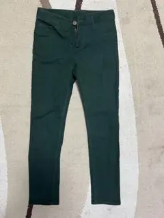 L ローリーズファームスキニーパンツ　パンツ　スキニー　グリーン　緑
