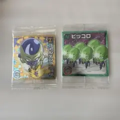ドラゴンボール超戦士シールウエハース ゴールデンフリーザ ピッコロ 2枚セット