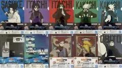 ☆NARUTO☆一番くじ☆心を写す赤き瞳☆クリアファイル☆コンプリート☆10枚☆