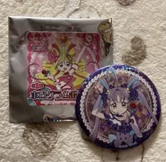映画 キミとアイドルプリキュア ホログラム缶バッジ キュアキュンキュン