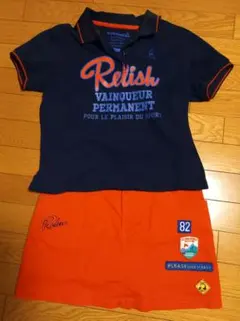 le coq sportif　ポロシャツとスカートのセット