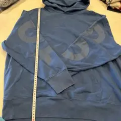 GAP 青いフード付きパーカー スウェット