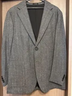 MACKINTOSH ヘリンボーンジャケット グレー