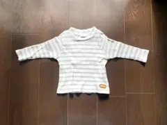 バースデイ　ストライプ　長袖　Tシャツ　80cm