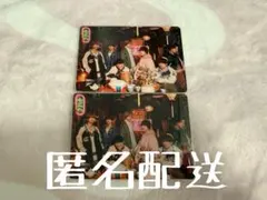 なにわ男子　HARD WORK トレーディングカード　トレカ　集合　2枚セット⑥