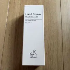 FROM THE FACTORY ハンドクリーム 韓国コスメ シアバター&オイルのサムネイル