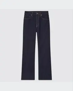 UNIQLO ユニクロ フレアハイライズジーンズ ネイビー 26 完売品