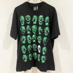 新品UNDERCOVER スカルプリント Tシャツ パンク 骸骨 ブラック② 