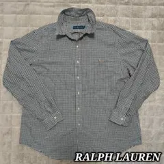 【美品】Ralph Lauren ギンガムチェック 大きいサイズ 2XL