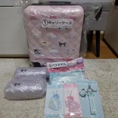 サンリオ1番くじキャラクター キャリーケース 7点セット　完売品⭐️ サンリオ1番くじキャラクター キャリーケース 7点セット 完売品