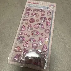 MY MELODY 3Dステッカー ピンク