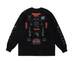 新品Lサイズ HIDEANDSEEK ブラック ロングTシャツのサムネイル