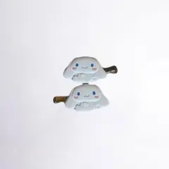サンリオ シナモロール 前髪クリップ ヘアクリップ