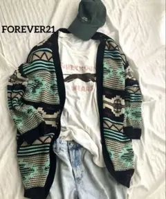 FOREVER21 カーディガン　ライトアウター　春ニット