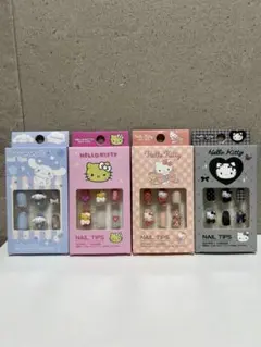 サンリオ ネイルチップ 4セット