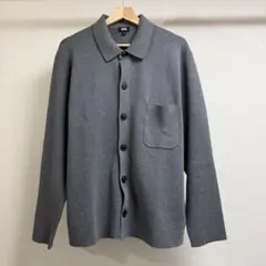UNIQLO ミラノリブシャツカーディガン Lサイズ