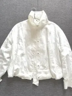 ウェスティ様専用　ZARA リネン100% ボンバージャケット